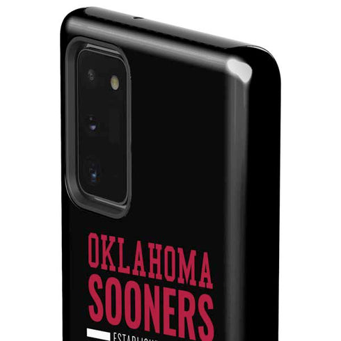 University of Oklahoma Sooners Est 1890 Galaxy Note20 5G Pro Case