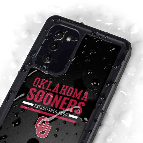 University of Oklahoma Sooners Est 1890 Galaxy Note20 5G Waterproof Case