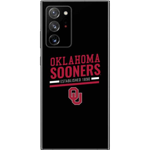 University of Oklahoma Sooners Est 1890 Galaxy Note20 Ultra 5G Skin