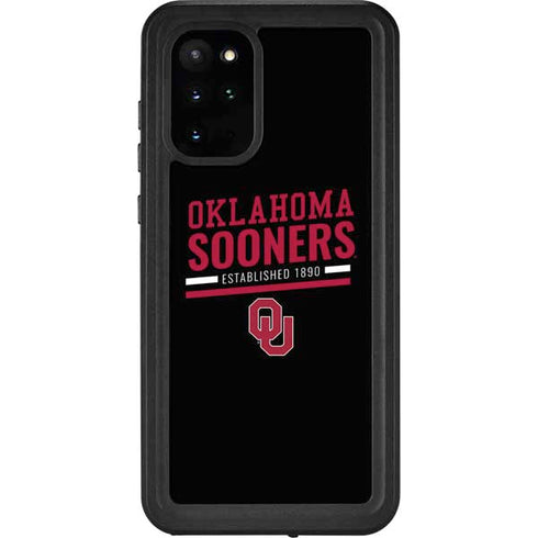 University of Oklahoma Sooners Est 1890 Galaxy S20 Plus Waterproof Case