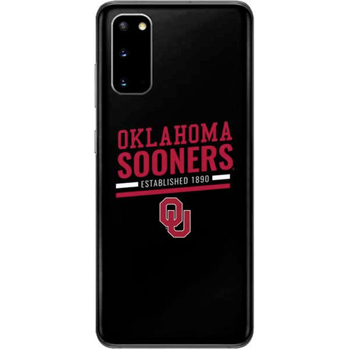 University of Oklahoma Sooners Est 1890 Galaxy S20 Skin