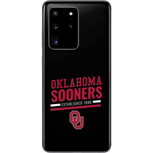 University of Oklahoma Sooners Est 1890 Galaxy S20 Ultra 5G Skin