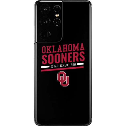 University of Oklahoma Sooners Est 1890 Galaxy S21 Ultra 5G Skin
