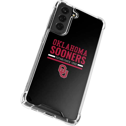 University of Oklahoma Sooners Est 1890 Galaxy S22 Clear Case