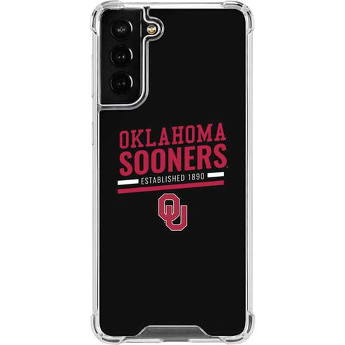 University of Oklahoma Sooners Est 1890 Galaxy S22 Plus Clear Case