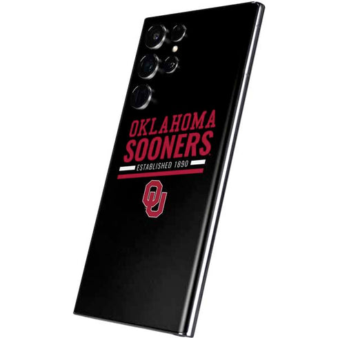 University of Oklahoma Sooners Est 1890 Galaxy S22 Ultra Skin