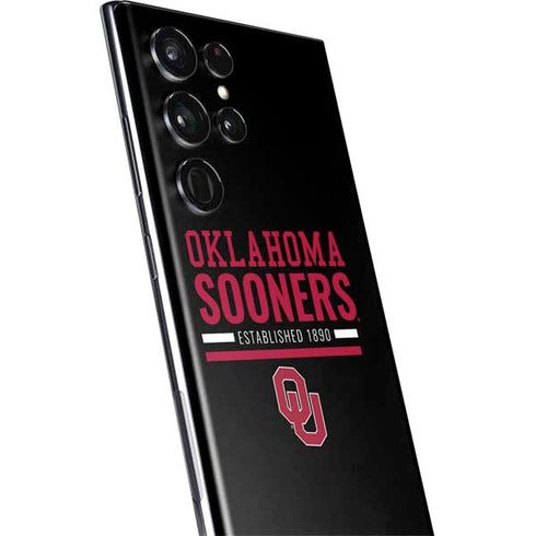 University of Oklahoma Sooners Est 1890 Galaxy S22 Ultra Skin