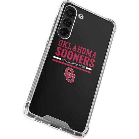 University of Oklahoma Sooners Est 1890 Galaxy S23 Plus Clear Case