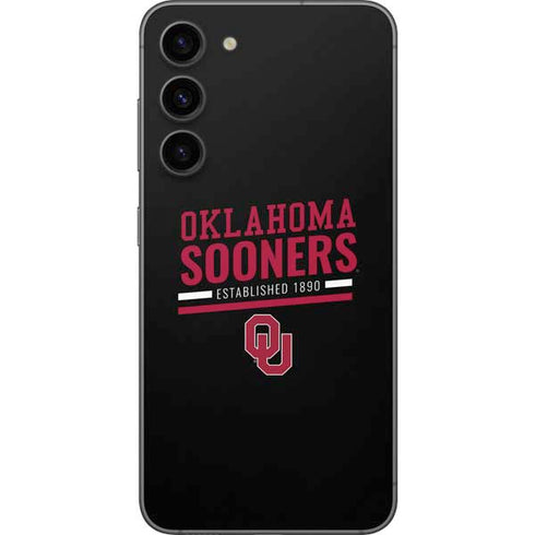 University of Oklahoma Sooners Est 1890 Galaxy S23 Plus Skin