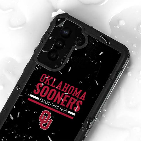 University of Oklahoma Sooners Est 1890 Galaxy S23 Plus Waterproof Case