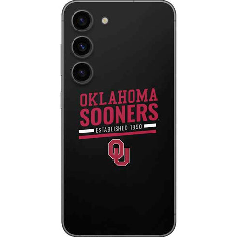 University of Oklahoma Sooners Est 1890 Galaxy S23 Skin
