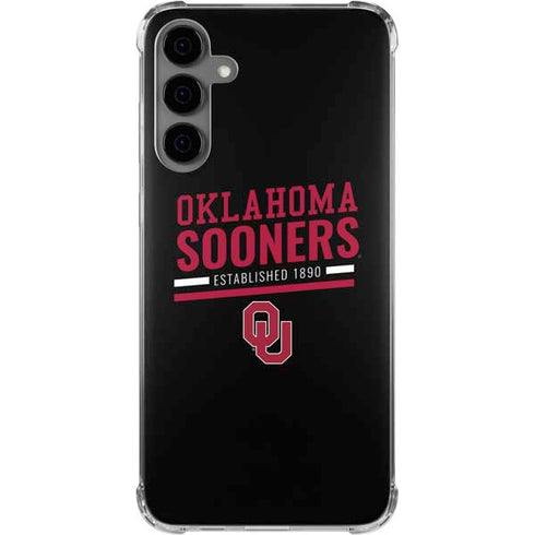 University of Oklahoma Sooners Est 1890 Galaxy S24 Plus Clear Case
