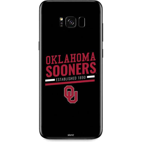University of Oklahoma Sooners Est 1890 Galaxy S8 Skin