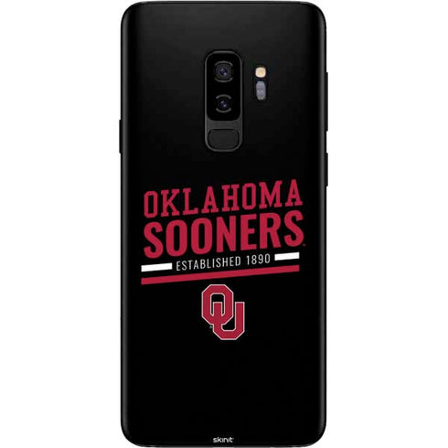University of Oklahoma Sooners Est 1890 Galaxy S9 Plus Skin