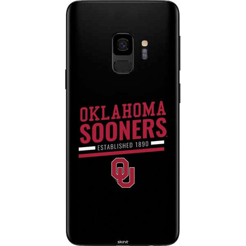 University of Oklahoma Sooners Est 1890 Galaxy S9 Skin