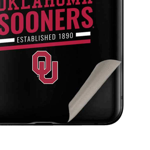 University of Oklahoma Sooners Est 1890 Galaxy Z Flip Skin