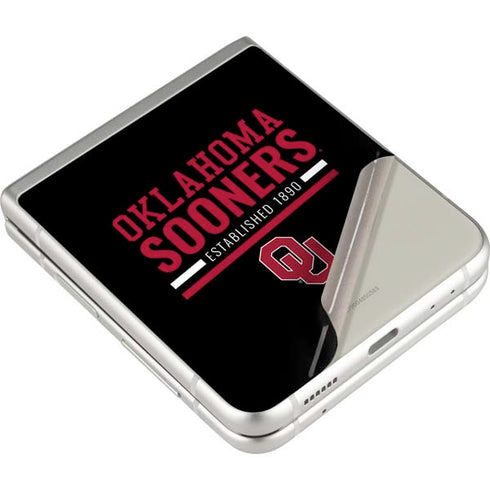 University of Oklahoma Sooners Est 1890 Galaxy Z Flip3 5G Skin