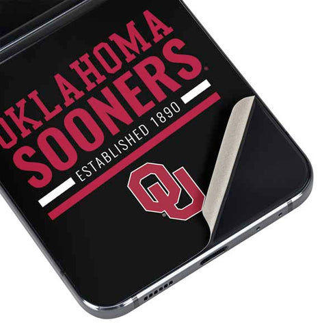 University of Oklahoma Sooners Est 1890 Galaxy Z Flip5 5G Skin