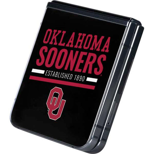 University of Oklahoma Sooners Est 1890 Galaxy Z Flip5 5G Skin