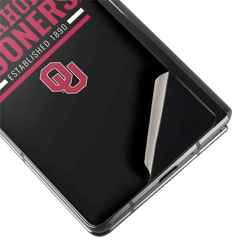 University of Oklahoma Sooners Est 1890 Galaxy Z Fold2 5G Skin