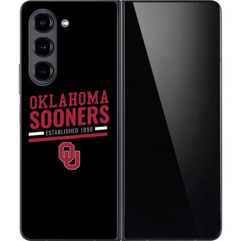 University of Oklahoma Sooners Est 1890 Galaxy Z Fold5 5G Skin