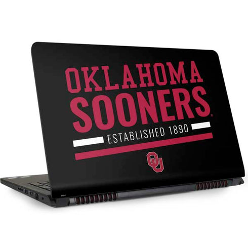 University of Oklahoma Sooners Est 1890 Dell Inspiron Skin