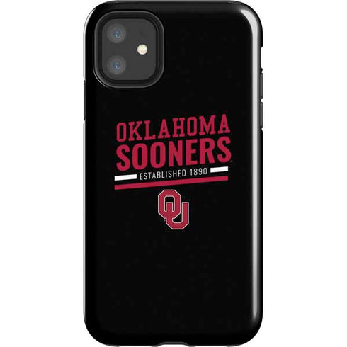 University of Oklahoma Sooners Est 1890 iPhone 11 Impact Case