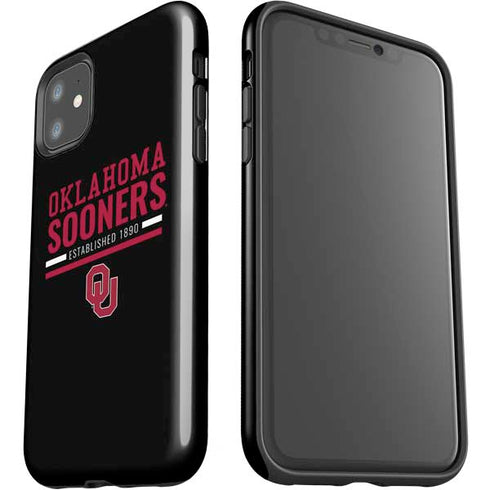 University of Oklahoma Sooners Est 1890 iPhone 11 Impact Case