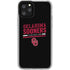 University of Oklahoma Sooners Est 1890 iPhone 11 Pro Clear Case