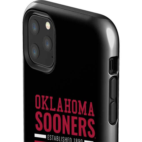 University of Oklahoma Sooners Est 1890 iPhone 11 Pro Max Impact Case