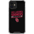 University of Oklahoma Sooners Est 1890 iPhone 12 Mini Clear Case