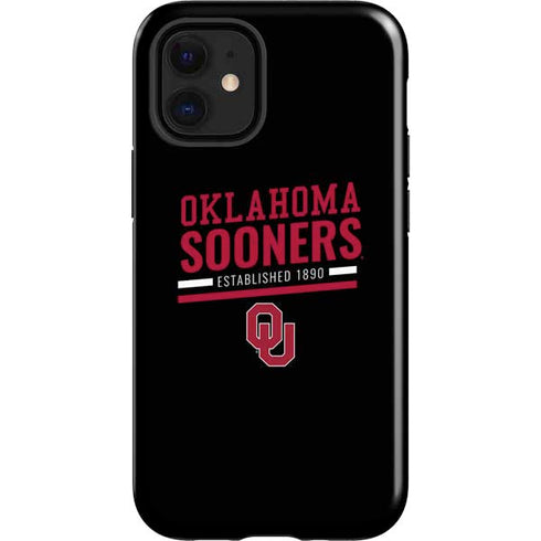 University of Oklahoma Sooners Est 1890 iPhone 12 Mini Impact Case