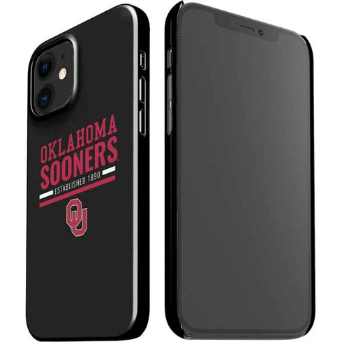 University of Oklahoma Sooners Est 1890 iPhone 12 Mini Lite Case