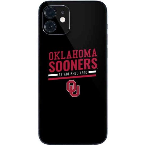University of Oklahoma Sooners Est 1890 iPhone 12 Mini Skin