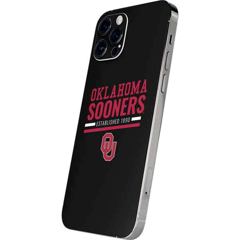 University of Oklahoma Sooners Est 1890 iPhone 12 Pro Skin