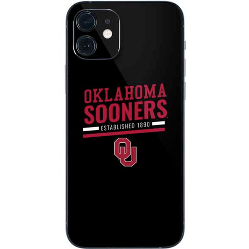 University of Oklahoma Sooners Est 1890 iPhone 12 Skin