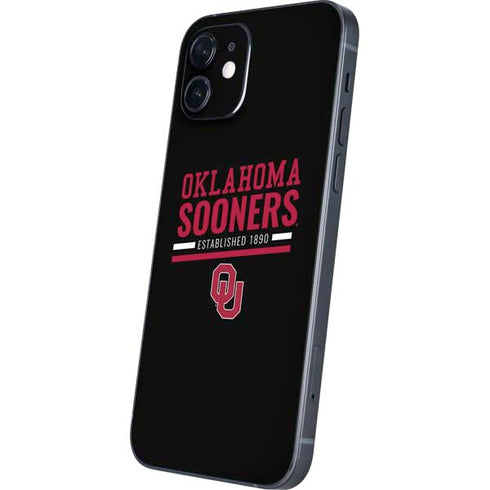 University of Oklahoma Sooners Est 1890 iPhone 12 Skin