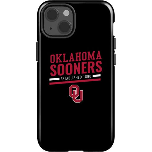University of Oklahoma Sooners Est 1890 iPhone 13 Impact Case