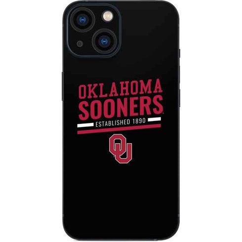 University of Oklahoma Sooners Est 1890 iPhone 13 Mini Skin