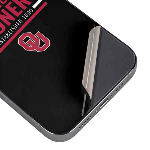 University of Oklahoma Sooners Est 1890 iPhone 13 Pro Skin