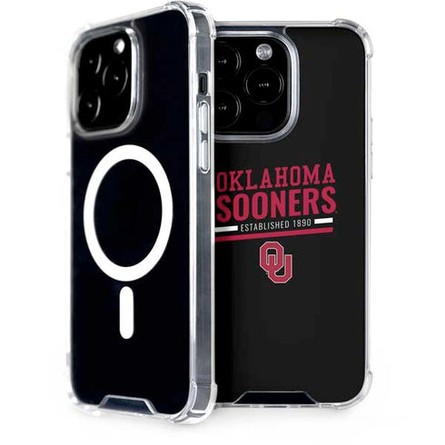 University of Oklahoma Sooners Est 1890 iPhone 15 Pro MagSafe Case