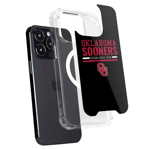 University of Oklahoma Sooners Est 1890 iPhone 14 Pro MagSafe Case