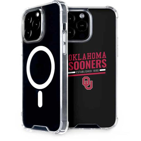 University of Oklahoma Sooners Est 1890 iPhone 15 Pro Max MagSafe Case