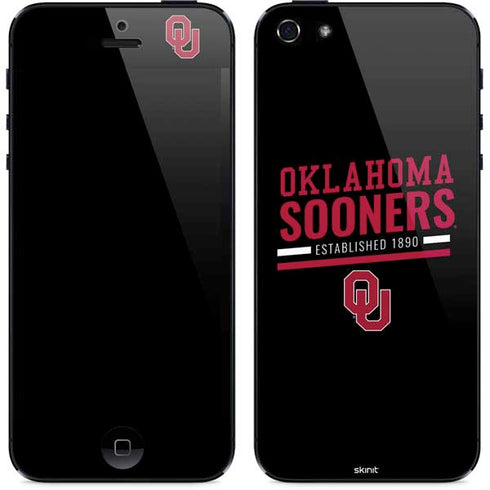University of Oklahoma Sooners Est 1890 iPhone 5/5s/5SE Skin