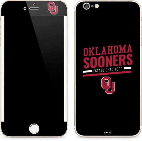 University of Oklahoma Sooners Est 1890 iPhone 6/6s Plus Skin