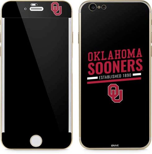 University of Oklahoma Sooners Est 1890 iPhone 6/6s Skin