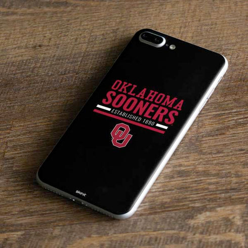 University of Oklahoma Sooners Est 1890 iPhone 7 Plus Skin