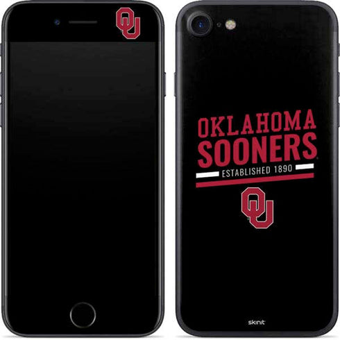 University of Oklahoma Sooners Est 1890 iPhone 7 Skin