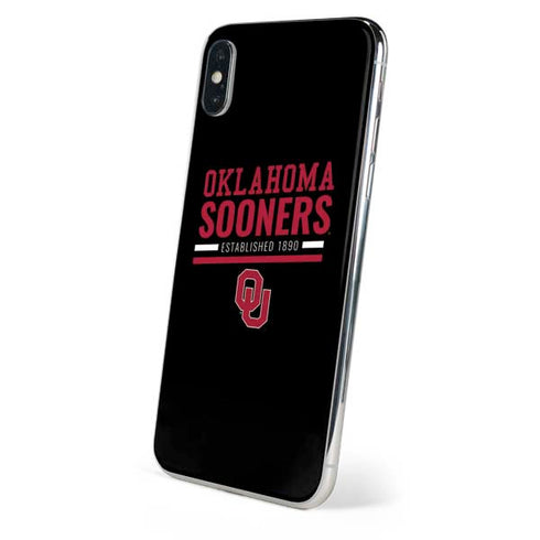 University of Oklahoma Sooners Est 1890 iPhone XS Skin