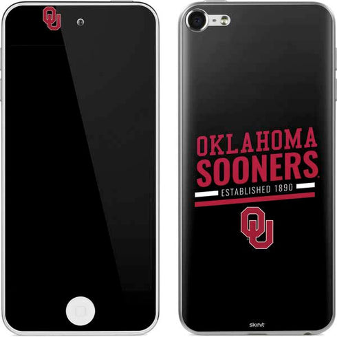 University of Oklahoma Sooners Est 1890 Apple iPod Skin